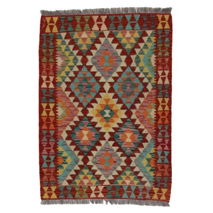 Wool Kelim Chobi 90x127 handmade Afghan Kelim rug