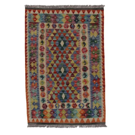 Wool Kelim Chobi 87x129 handmade Afghan Kelim rug