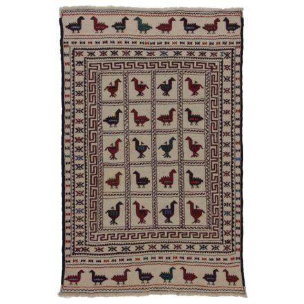 Tribal Kilim rug Adarskan 126x202 Nomadic Wall Carpet