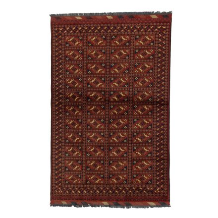 Oriental carpet 59x92 handmade Afghan wool carpet