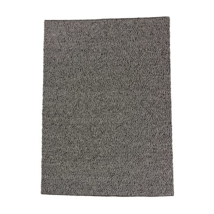 Grey wool carpet Rustic 164x240 wool carpet to living room