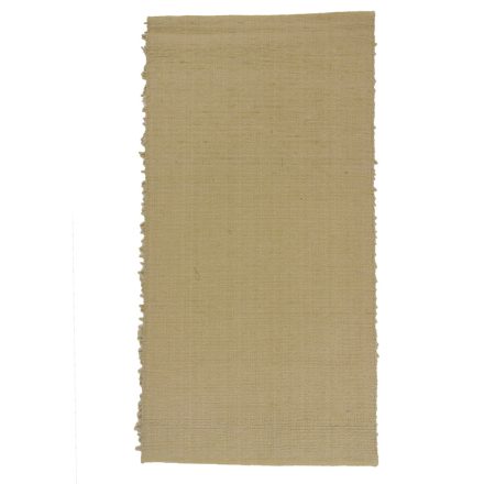 Rag rug 92x172 beige cotton rag rug