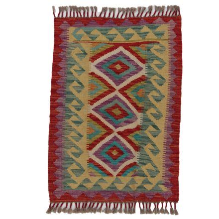 Afghan Kelim rug Chobi 90x65 hand woven ethnic kilim