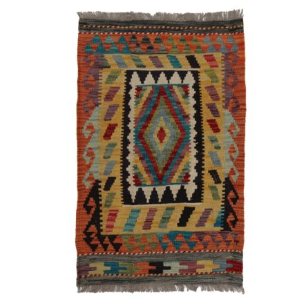 Kelim rug Chobi 93x61 hand woven Afghan Kelim rug