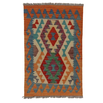 Kelim rug Chobi 63x97 hand woven Afghan Kelim rug