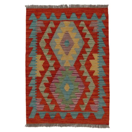 Kelim rug Chobi 90x66 hand woven Afghan Kelim rug