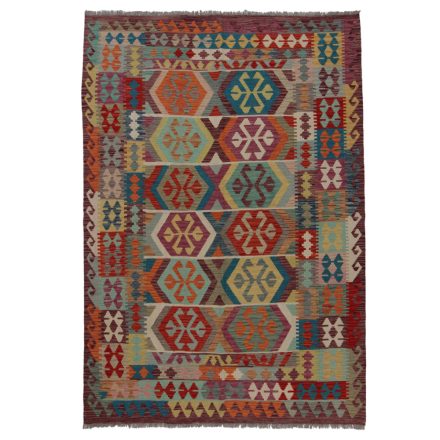 Authentic Kilim rug Chobi 251x173 hand woven Afghan Kelim rug