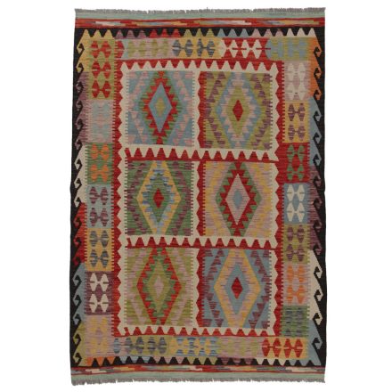 Authentic Kilim rug Chobi 248x176 hand woven Afghan Kelim rug