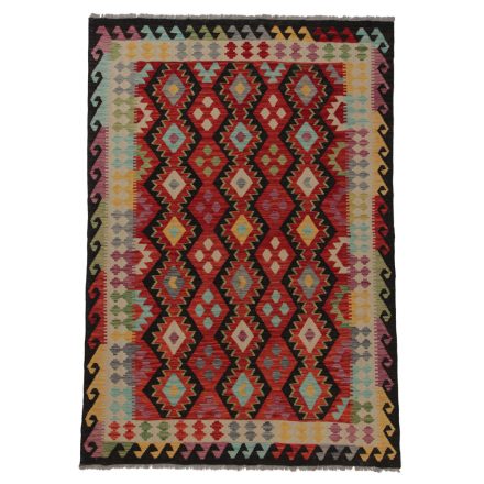 Wool Kelim rug Chobi 247x171 hand woven Afghan Kilim rug