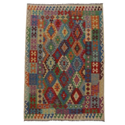 Afghan Kelim rug Chobi 249x176 hand woven ethnic Kilim rug