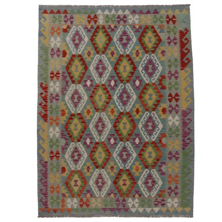 Afghan Kelim rug Chobi 237x181 hand woven ethnic Kilim rug