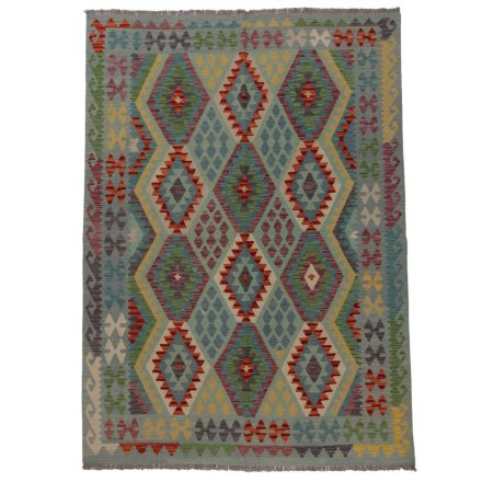 Afghan Kelim rug Chobi 239x172 hand woven ethnic Kilim rug