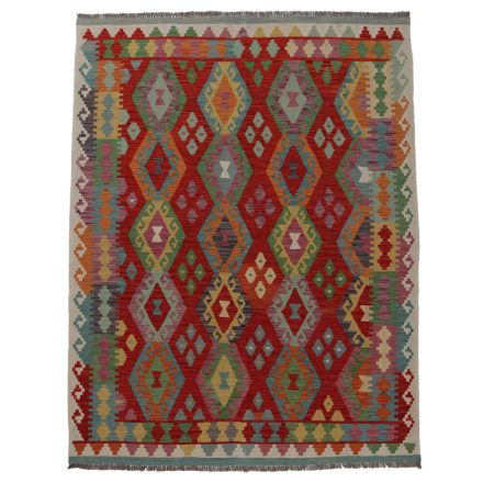 Afghan Kelim rug Chobi 234x182 hand woven ethnic Kilim rug