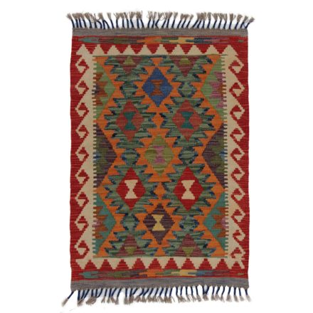 Kelim rug Chobi 96x66 hand woven Afghan Kelim rug