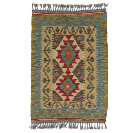 Kelim rug Chobi 90x64 hand woven Afghan Kelim rug