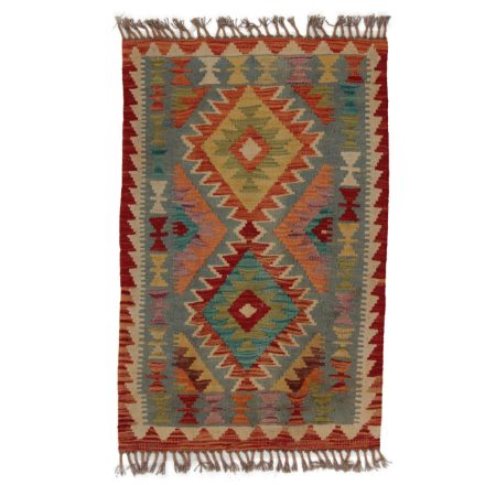 Kelim rug Chobi 90x123 hand woven Afghan Kelim rug