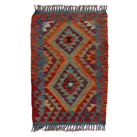 Kelim rug Chobi 91x62 hand woven Afghan Kelim rug