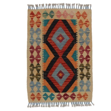 Kelim rug Chobi 64x91 hand woven Afghan Kelim rug