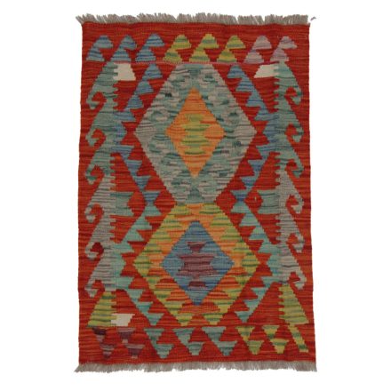 Kelim rug Chobi 63x90 hand woven Afghan Kelim rug