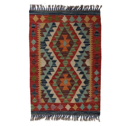 Kelim rug Chobi 91x64 hand woven Afghan Kelim rug