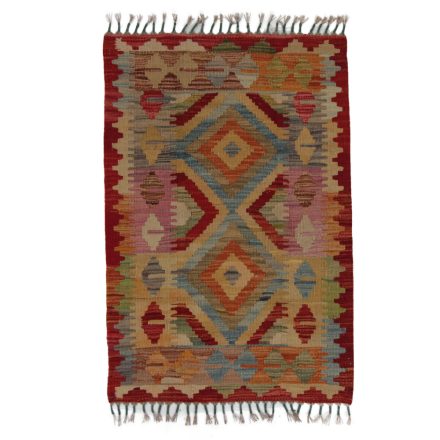 Kelim rug Chobi 90x61 hand woven Afghan Kelim rug