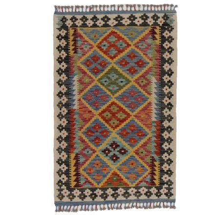 Kelim rug Chobi 129x83 handmade afghan wool kilim rug