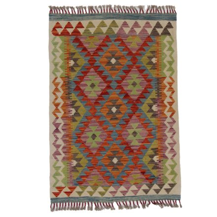 Afghan Kelim rug Chobi 129x88 handmade flat woven rug