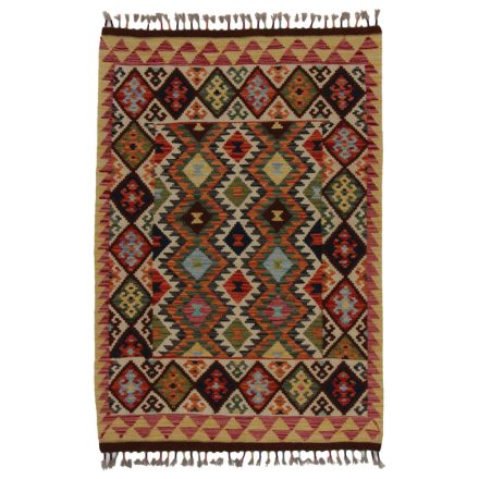 Kelim rug Chobi 144x103 handmade afghan wool kilim rug