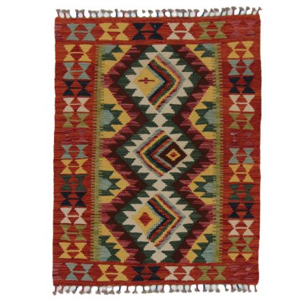 Kelim rug Chobi 114x88 handmade afghan wool kilim rug