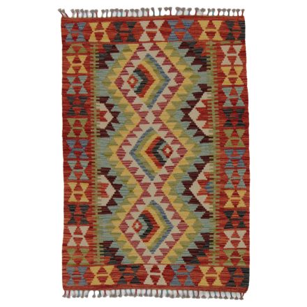 Kelim rug Chobi 126x86 handmade afghan wool kilim rug