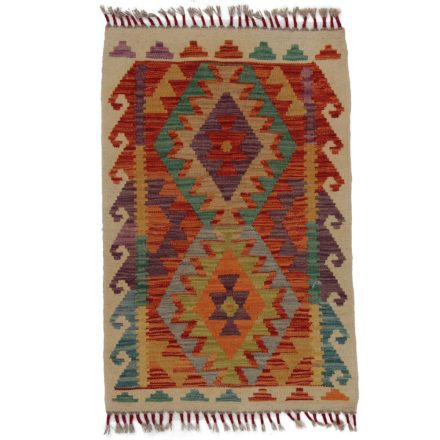 Kelim rug Chobi 63x98 hand woven Afghan Kelim rug