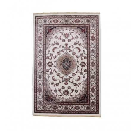 Classic carpet beige 200x300 machine-made polyester rug