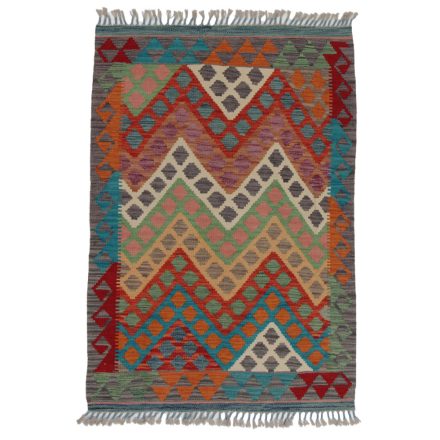 Kelim rug Chobi 144x99 handmade afghan wool kilim rug