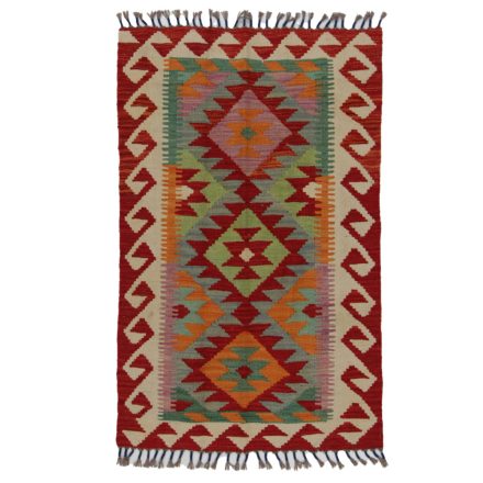 Kelim rug Chobi 123x78 hand woven Afghan Kelim rug