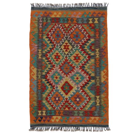 Kelim rug Chobi 150x102 hand woven Afghan Kelim rug