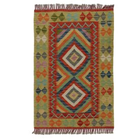 SIZE : 3'3 x 6'10 Feet Vintage Handmade Afghan Tribal Ghallmori Kelim 100% Wool top Traditional Rug. Home Decor Kelim Rug , Vintage Kelim Rug