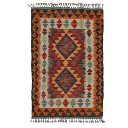 Kelim rug Chobi 84x124 hand woven Afghan Kelim rug