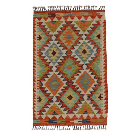 Kelim rug Chobi 84x130 hand woven Afghan Kelim rug