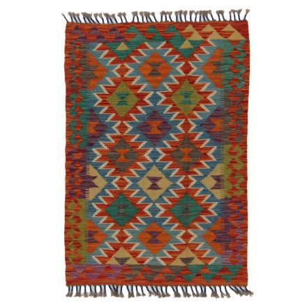 Kelim rug Chobi 121x82 hand woven Afghan Kelim rug