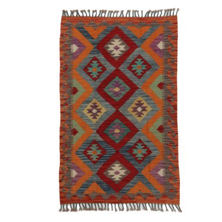 Kelim rug Chobi 125x79 hand woven Afghan Kelim rug