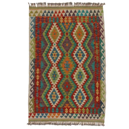 Kelim rug Chobi 162x109 handmade afghan wool kilim rug