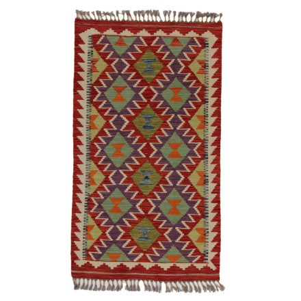 Afghan Kelim rug Chobi 132x76 hand woven ethnic kilim