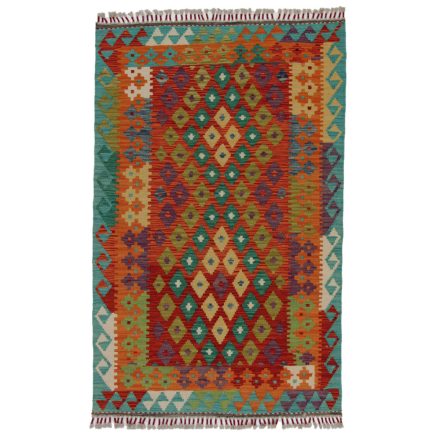 Kelim rug Chobi 98x158 hand woven Afghan Kelim rug