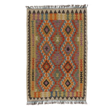 Kelim rug Chobi 104x153 hand woven Afghan Kelim rug