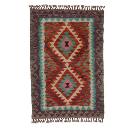 Kelim rug Chobi 84x122 hand woven Afghan Kelim rug