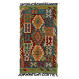 Size : 2'9 x 4'10 Feet Vintage Handmade Afghan newest Tribal Kelim Maimana Rug / 100% Wool Handmade Traditional Kelim Rug / Handmade Kelim Rug