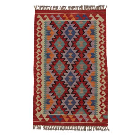 Kelim rug Chobi 123x78 hand woven Afghan Kelim rug