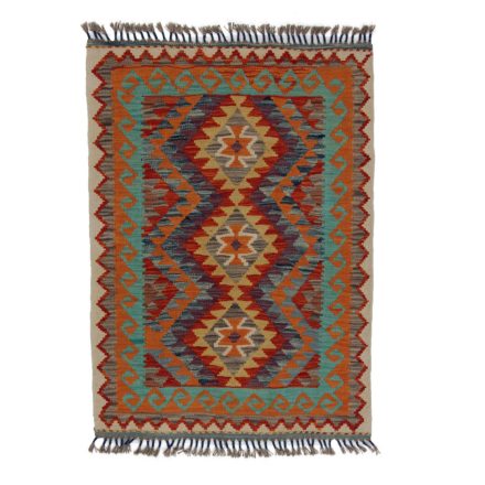 Kelim rug Chobi 85x119 hand woven Afghan Kelim rug