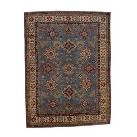 Kazak oriental rug 262x352 handmade carpet for living room