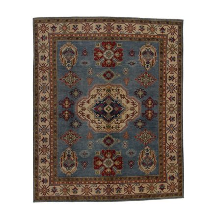 Kazak oriental rug 244x298 handmade carpet for living room